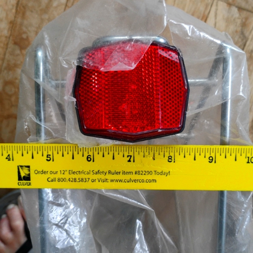 ⁉️ BICYCLE RACK REFLECTOR  ⁉️ I THINK ⁉️ - Picture 3 of 16